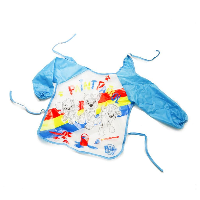 Load image into Gallery viewer, Paw patrol vingerverfset met schort blauw
