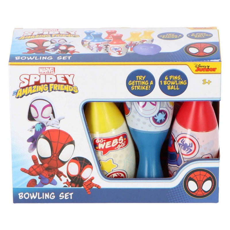 Load image into Gallery viewer, Marvel spidey and friends bowling set