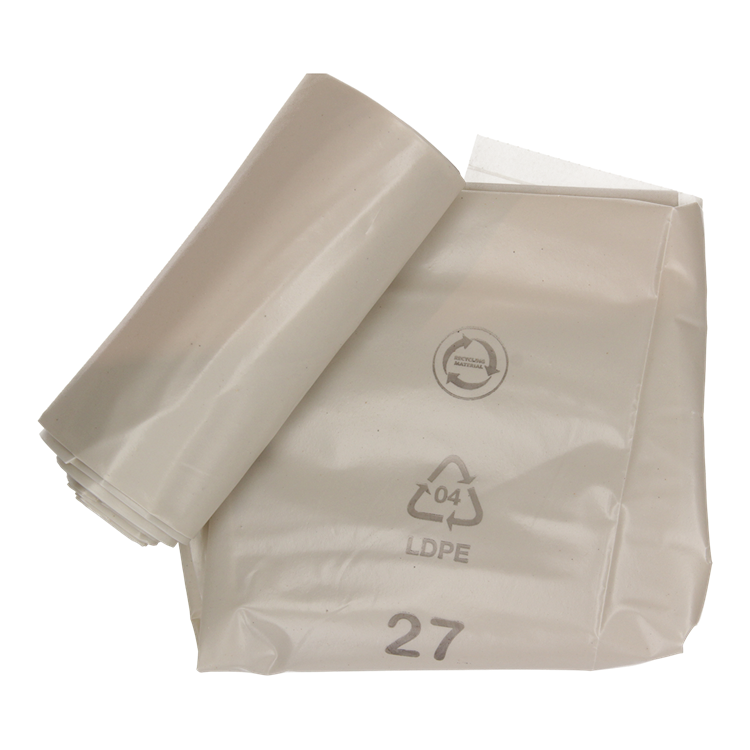 Afbeelding laden in galerijviewer, 1054869 - grofvuilzak 60l, extra sterk transparant ldpe, 5 st per rol | 10 stuks