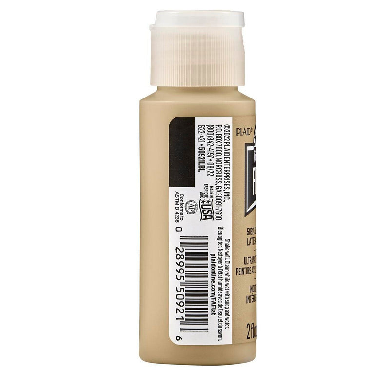 Load image into Gallery viewer, Folkart • flat ultra matte acrylic paint almond latte 59ml