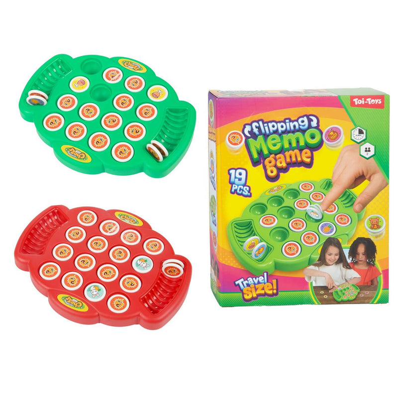 Chargez l'image dans la visionneuse de la galerie, Toi-toys games geheugenspel -memo flip over- 18st+bord 2ass