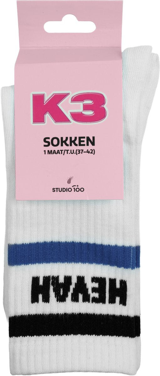 Afbeelding laden in galerijviewer, K3 sokken duopack - heyah mama oya lélé- 1 maat
