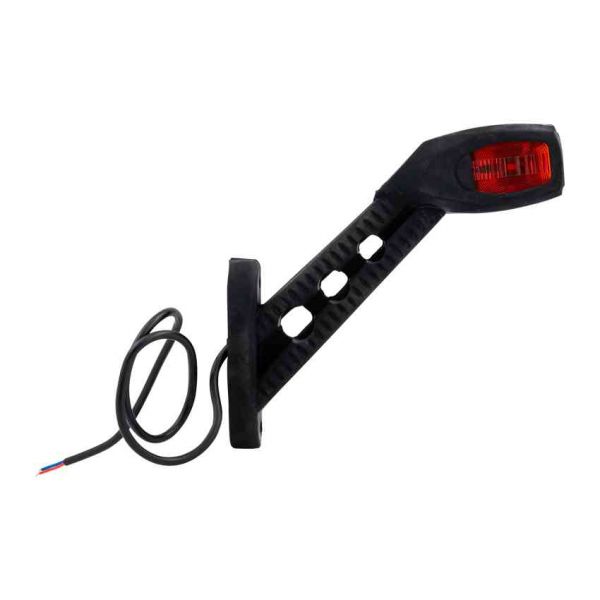 Cargue la imagen en el visor de la galería, Breedtelamp pendellamp led rood wit oranje r