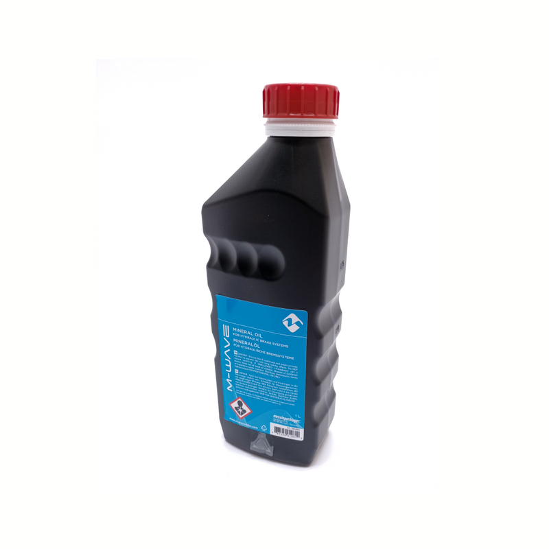 Afbeelding laden in galerijviewer, M-Wave Remvloeistof Mineraal Olie 1 Liter