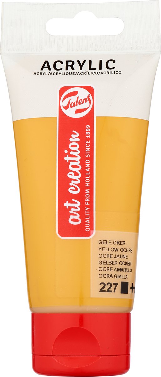 Chargez l'image dans la visionneuse de la galerie, Talens art creation acrylverf tube van 75 ml, gele oker (227)