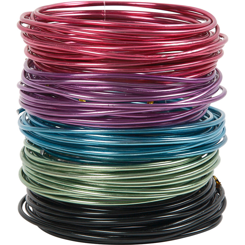 Chargez l'image dans la visionneuse de la galerie, Https: www.cchobby.nl alu-draad-dikte-3-mm-diverse-kleuren-5x5-m-1-doos