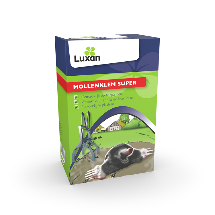 Afbeelding laden in galerijviewer, Luxan 1075204 - mollenklem super 1 st | 1 stuks