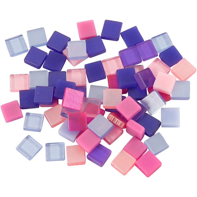 Load image into Gallery viewer, Creativ company https: www.cchobby.nl mini-mozaiek-afm-5x5-mm-dikte-2-mm-paars-donkerpaars-25-gr-1-doos