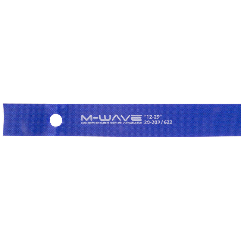 Afbeelding laden in galerijviewer, M-wave velglint 12-29 rt-hp-glue hoge druk 16 mm - blauw (1 set)