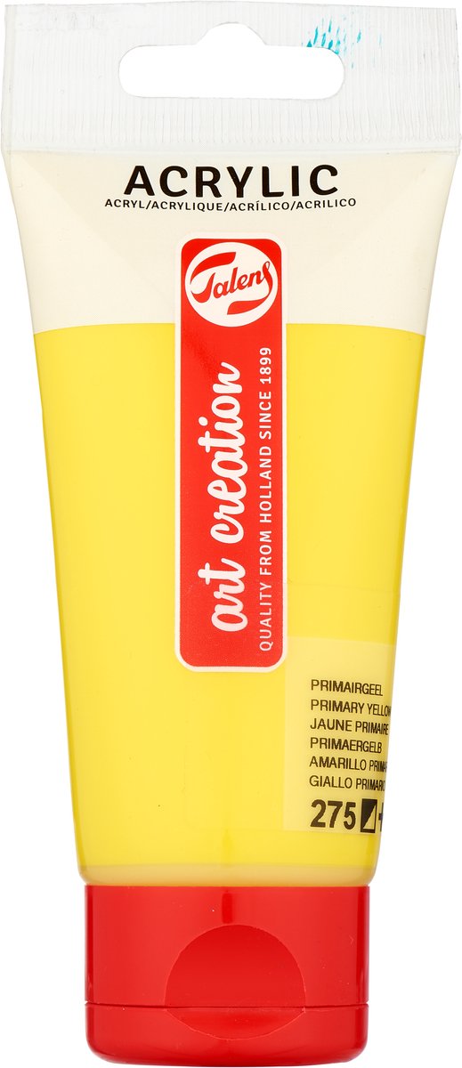 Chargez l'image dans la visionneuse de la galerie, Talens art creation acrylverf tube van 75 ml, primairgeel 3 (275)