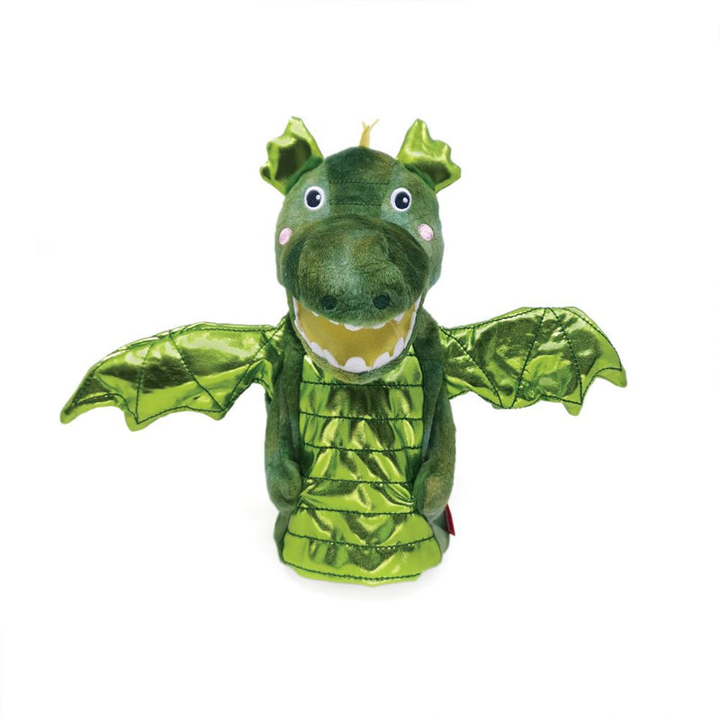 Afbeelding laden in galerijviewer, Handpop draak. 25 cm. 3+