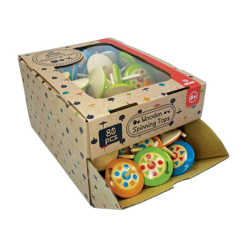 Afbeelding laden in galerijviewer, Dsp mini houten tol. indie. 6+ (80 stu
