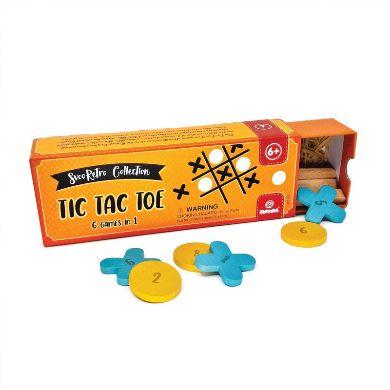 Afbeelding laden in galerijviewer, Svoora retro tic tac toe. 6+