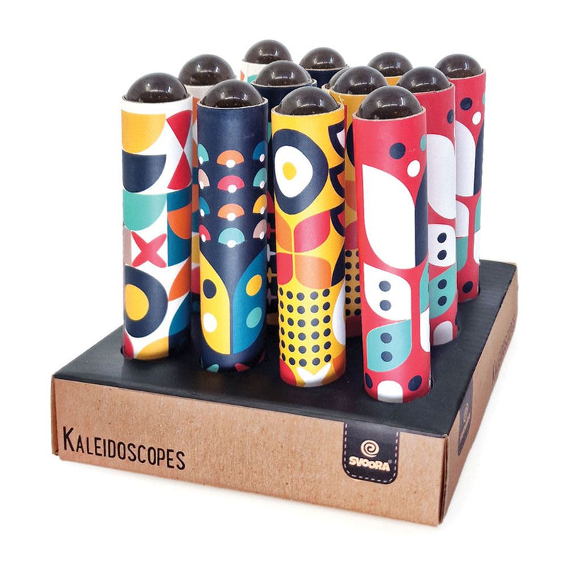 Afbeelding laden in galerijviewer, Dsp. kaleidoscopen bol. 4 ass. 6+