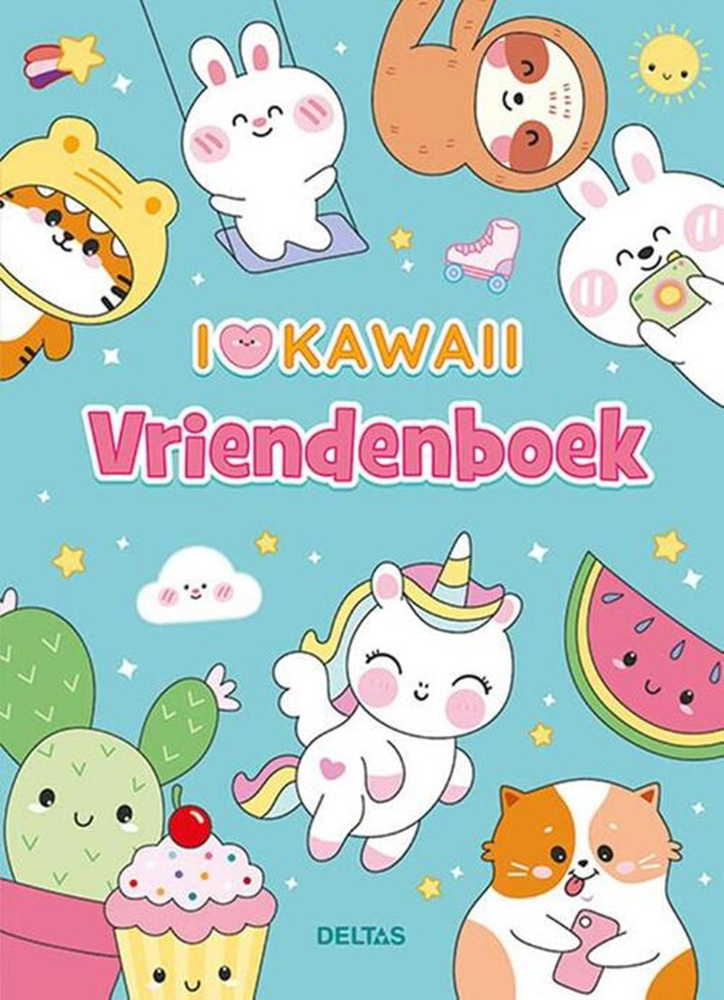 Load image into Gallery viewer, Deltas ik hou van kawaii vriendenboek
