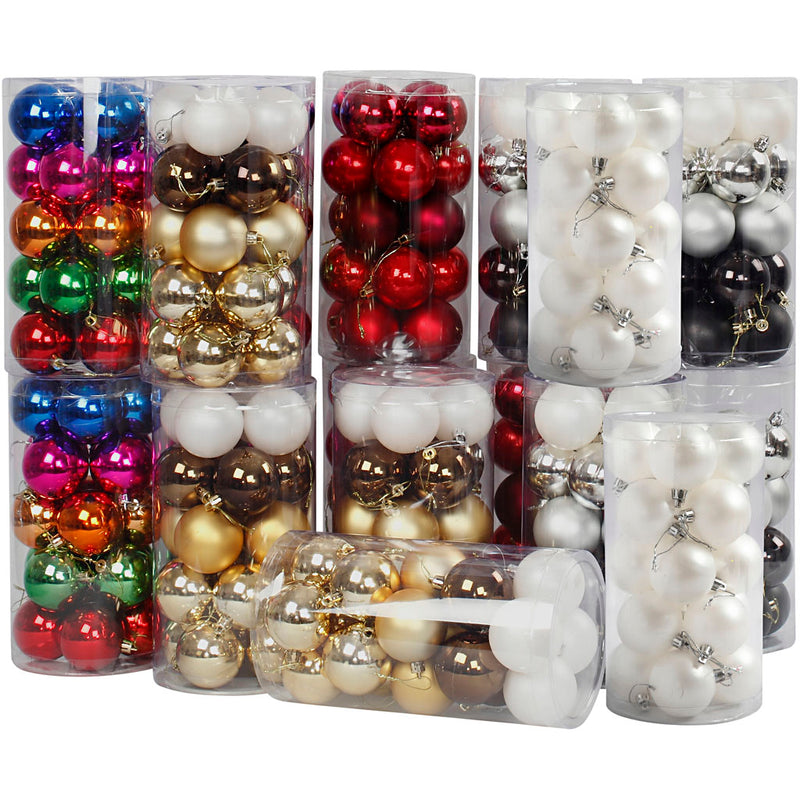 Afbeelding laden in galerijviewer, Https: www.cchobby.nl kerstballen-d-6-cm-inhoud-kan-varieren-24x20-stuk-1-doos