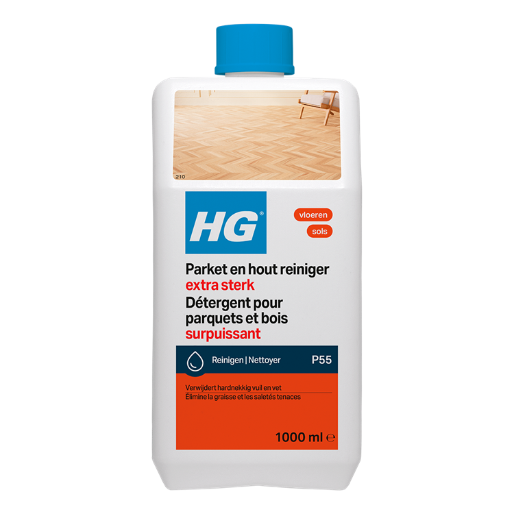 Afbeelding laden in galerijviewer, Hg parketreiniger extra sterk (product 55) 1l