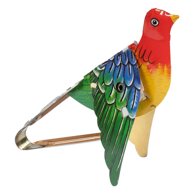 Afbeelding laden in galerijviewer, Goki metalen zingende vogel