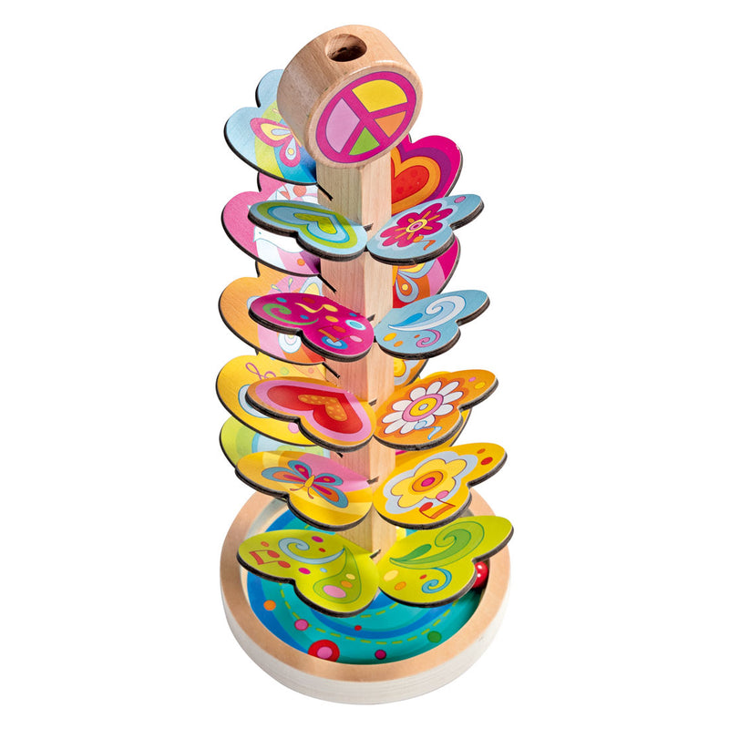 Afbeelding laden in galerijviewer, Goki knikkerspel geluidswaterval kleurrijk speelgoed voor kinderen.
