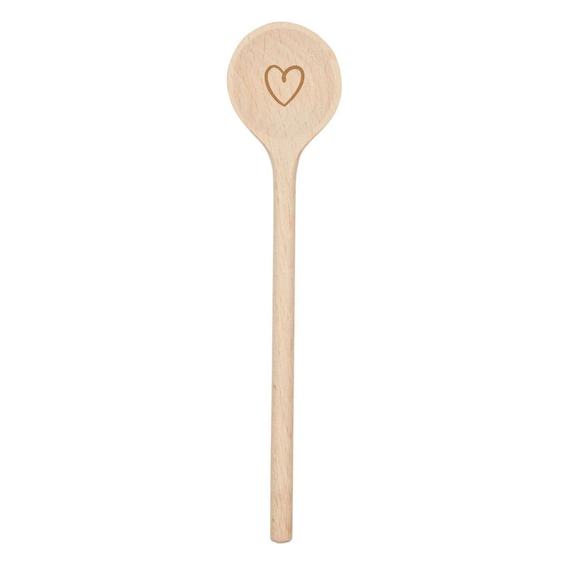 Load image into Gallery viewer, Goki houten pollepel hart, 20cm