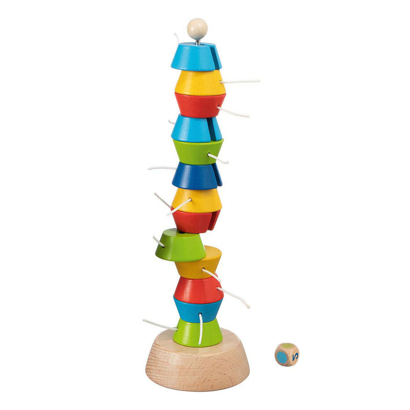 Load image into Gallery viewer, Goki houten wiebeltoren spel, 15dlg.