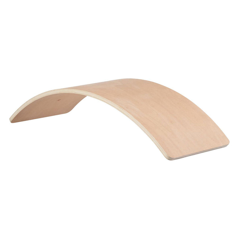 Load image into Gallery viewer, Goki houten balansbord halve maan naturel, 82cm