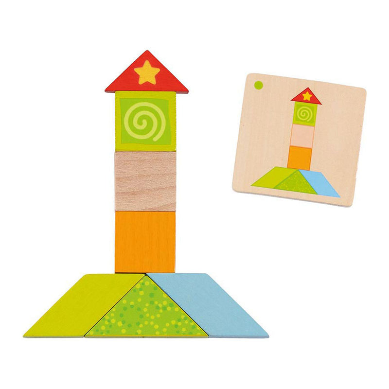 Load image into Gallery viewer, Goki houten tangram wereld
