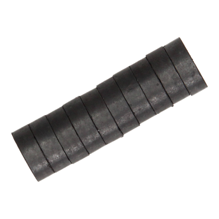 Cargue la imagen en el visor de la galería, Mack 1076873 - schijfmagneten ferriet 15mm - zwart 10st | 4 stuks