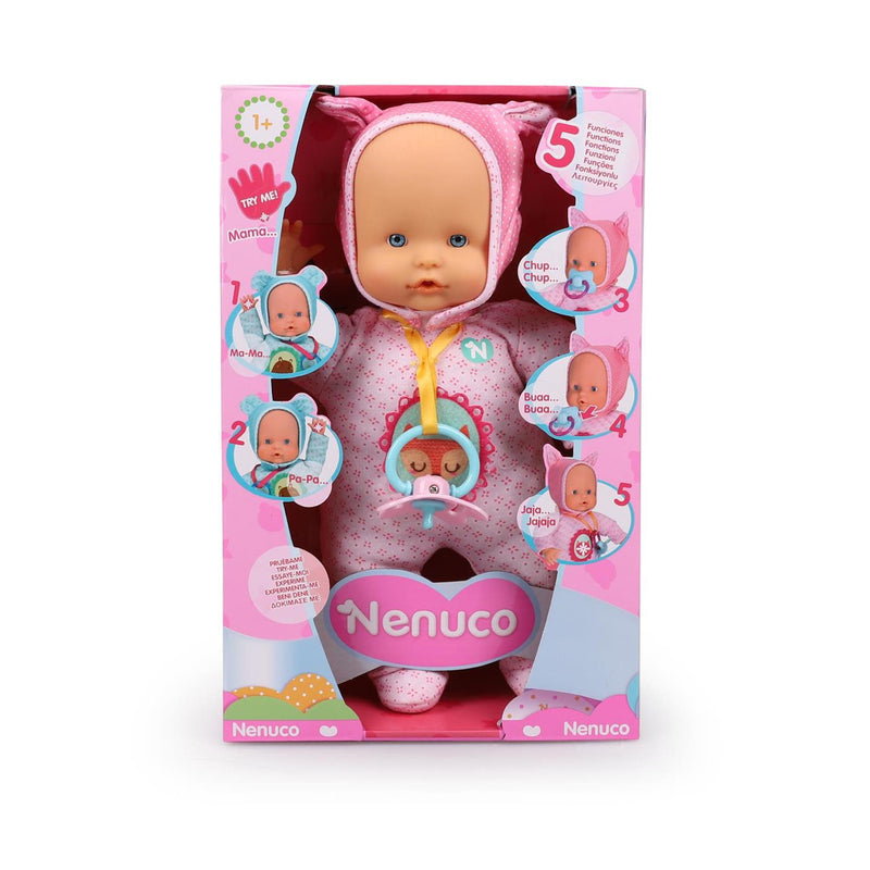 ギャラリービューアに画像をロードする, Nenuco zachte babypop 30cm met 5 functies