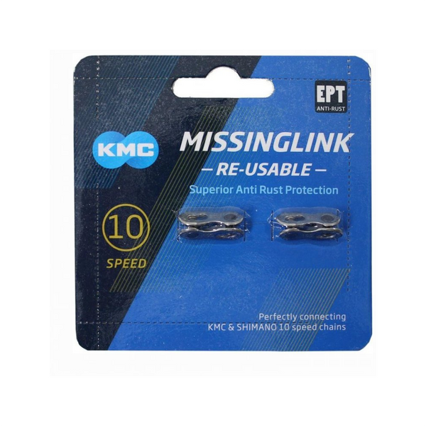 KMC sluitschakel MissingLink 10R EPT zilver 5.88mm 10v(2)