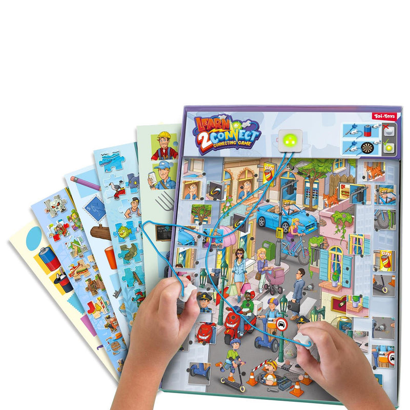 Load image into Gallery viewer, Toi-toys games elektronisch learn 2 connect verbinden, 4-6 jaar