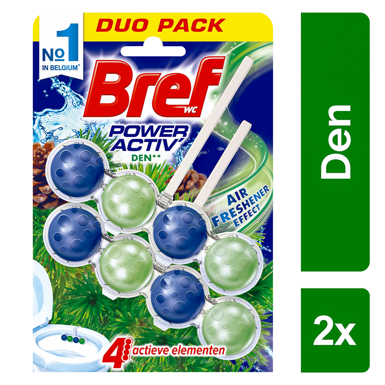 Afbeelding laden in galerijviewer, Bref 1005730 - wc power activ den 2x51gr | 10 stuks