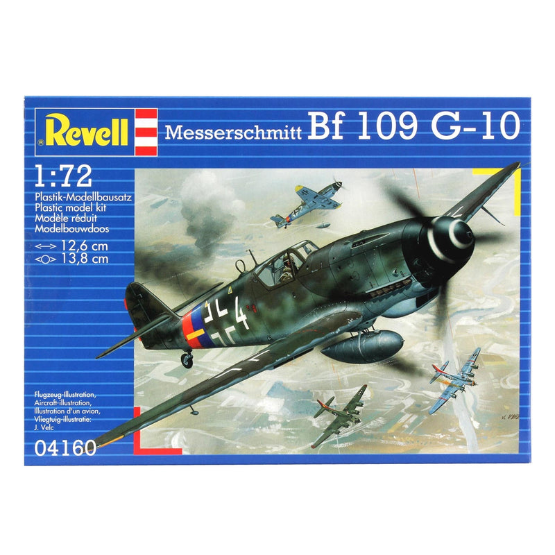 Afbeelding laden in galerijviewer, Revell modelbouwpakket militaire voertuigen - 04160 messerschmitt bf 109 g-10 plastic - 1:72 - modelbouw