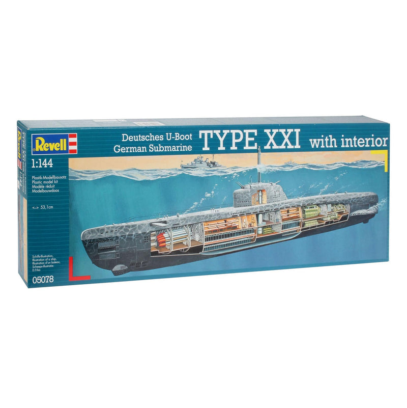 Load image into Gallery viewer, Revell onderzeeboot type xxi u 2540