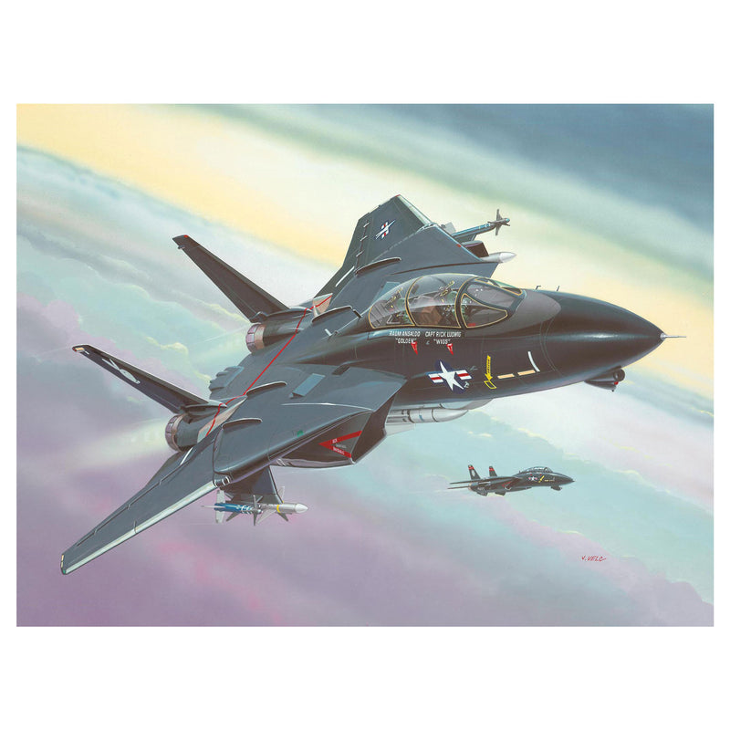 Load image into Gallery viewer, Revell f-14a black tomcat