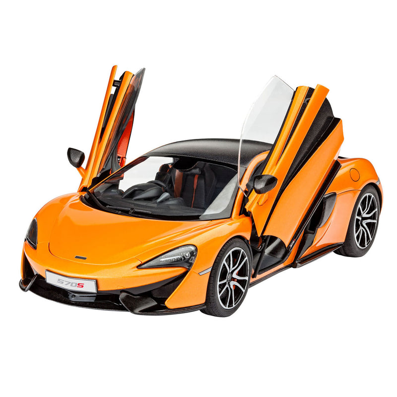 Chargez l'image dans la visionneuse de la galerie, Revell modelbouwpakket auto - 07051 mclaren 570s - britse sportauto plastic - 1:24 - modelbouw
