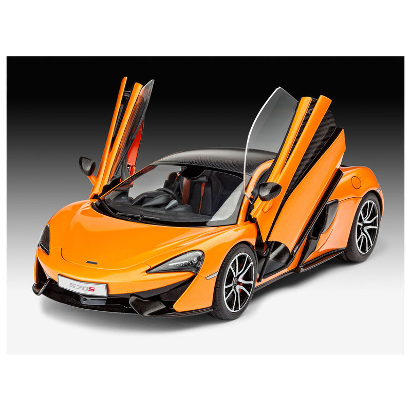 Afbeelding laden in galerijviewer, Revell modelbouwpakket auto - 07051 mclaren 570s - britse sportauto plastic - 1:24 - modelbouw