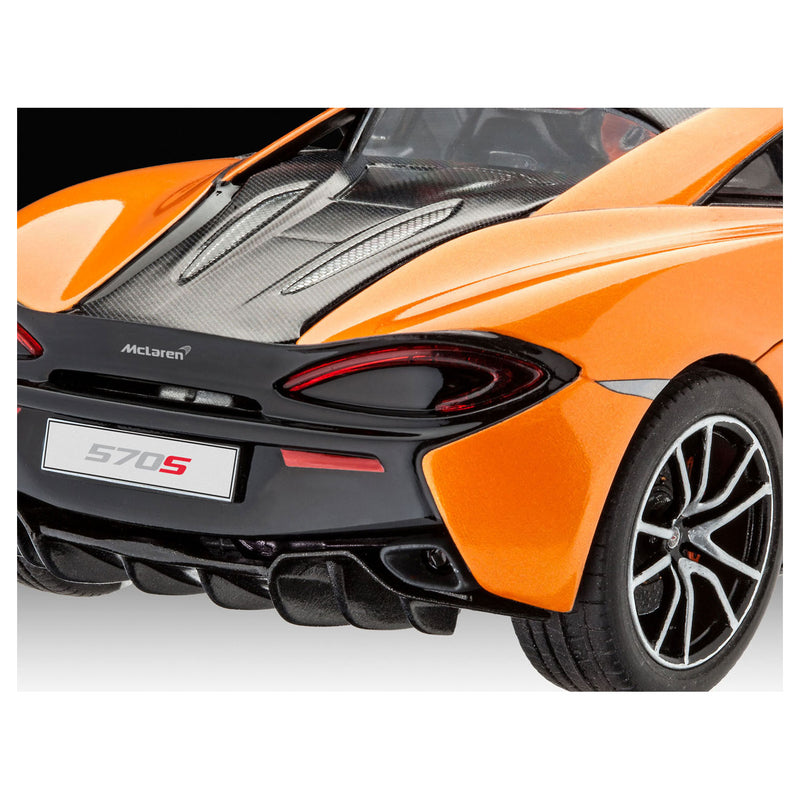 Afbeelding laden in galerijviewer, Revell modelbouwpakket auto - 07051 mclaren 570s - britse sportauto plastic - 1:24 - modelbouw