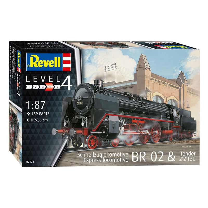 Load image into Gallery viewer, Revell express locomotief br 02 tender 2'2't30 modelbouw