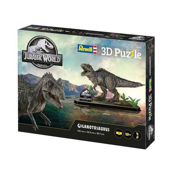 Load image into Gallery viewer, Revell 3d puzzel bouwpakket jurassic world - giganotosaurus - 60dlg.