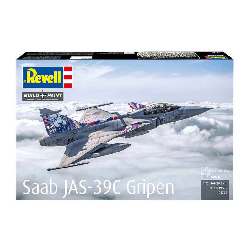 Load image into Gallery viewer, Revell modelbouwpakket - saab jas-39c gripen 1:72 - 120dlg.