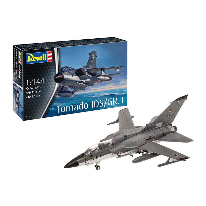 Afbeelding laden in galerijviewer, Revell modelbouwpakket vliegtuigen - 03783 panavia tornado ids gr.1 - straaljager plastic - 1:144 - modelbouw