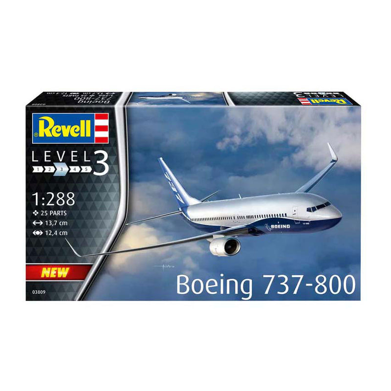 Load image into Gallery viewer, Revell modelbouwpakket - boeing 737-800 1:288 - 25dlg.