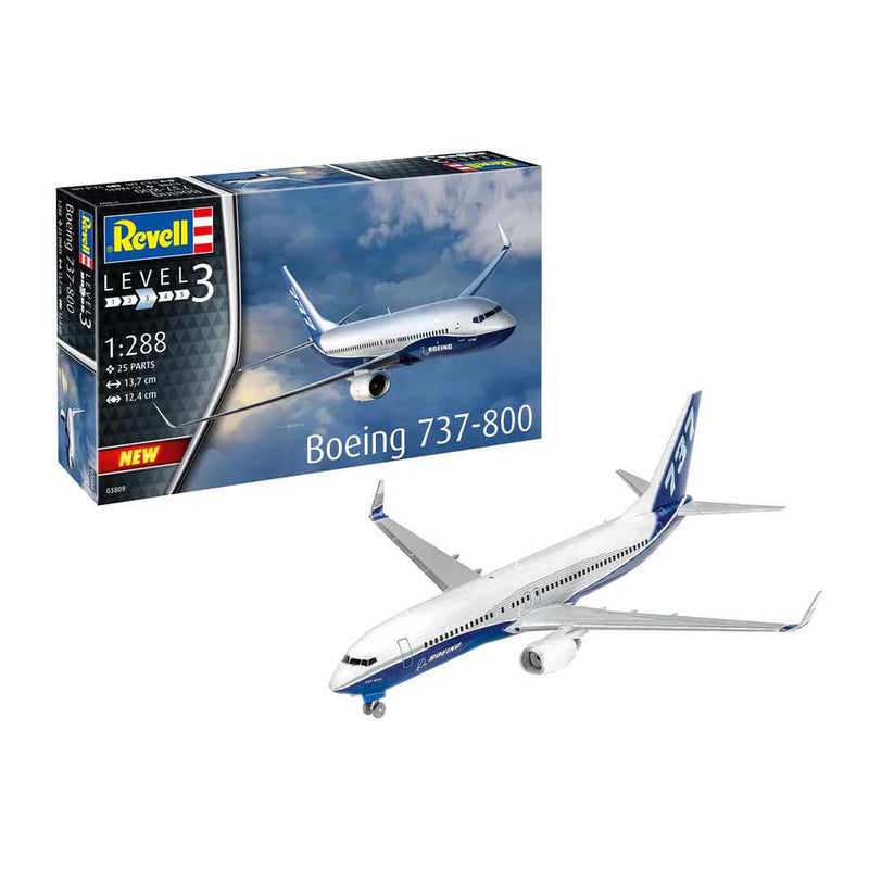 Load image into Gallery viewer, Revell modelbouwpakket - boeing 737-800 1:288 - 25dlg.