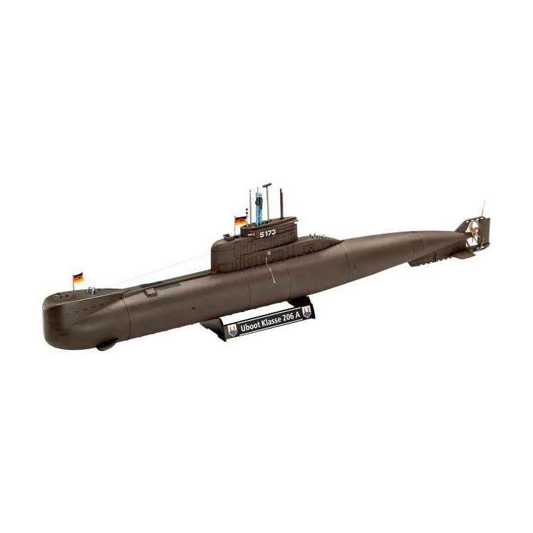 Load image into Gallery viewer, Revell modelbouwpakket - 70 years bundeswehr-wilhelm bauer,type 206a,class2 1:144 - 154dlg.