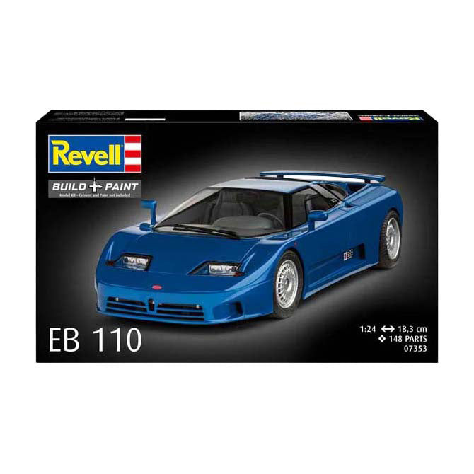 Load image into Gallery viewer, Revell modelbouwpakket - bugatti eb110 1:24 - 148dlg.