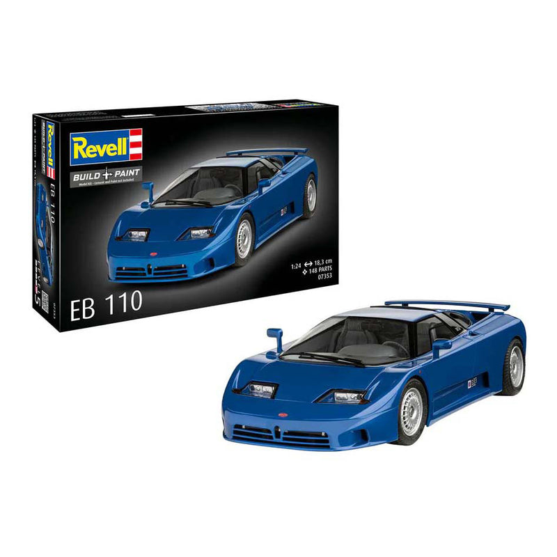 Load image into Gallery viewer, Revell modelbouwpakket - bugatti eb110 1:24 - 148dlg.