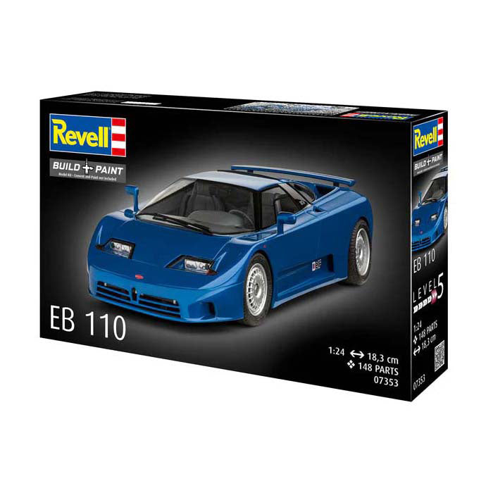 Load image into Gallery viewer, Revell modelbouwpakket - bugatti eb110 1:24 - 148dlg.