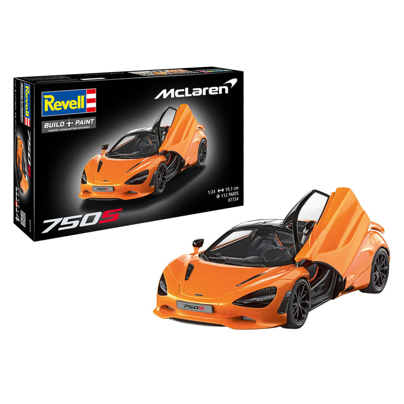 Afbeelding laden in galerijviewer, Revell modelbouwpakket - mclaren 750s 1:24