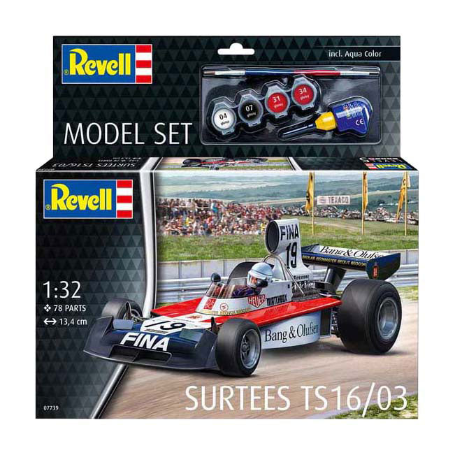 Load image into Gallery viewer, Revell modelbouwpakket - surtees ts16 03 formule 1 1:32 - 78dlg. - incl. basiskleuren verf